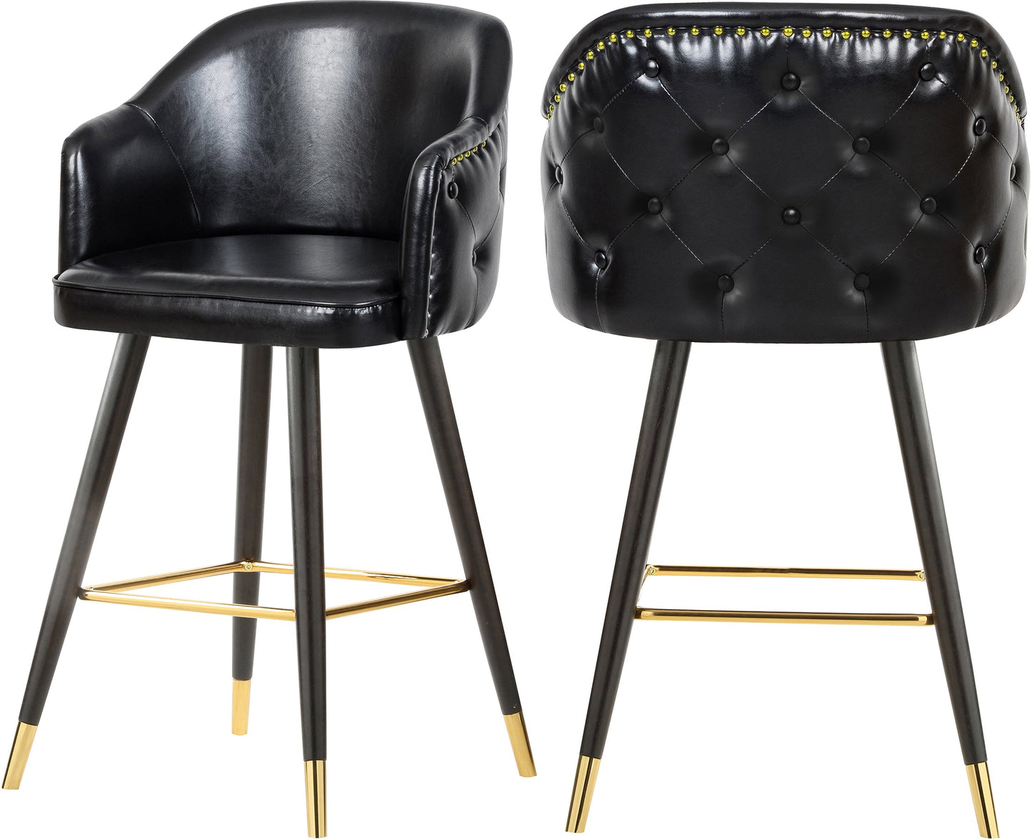 Barbosa Faux Leather Counter/Bar Stool