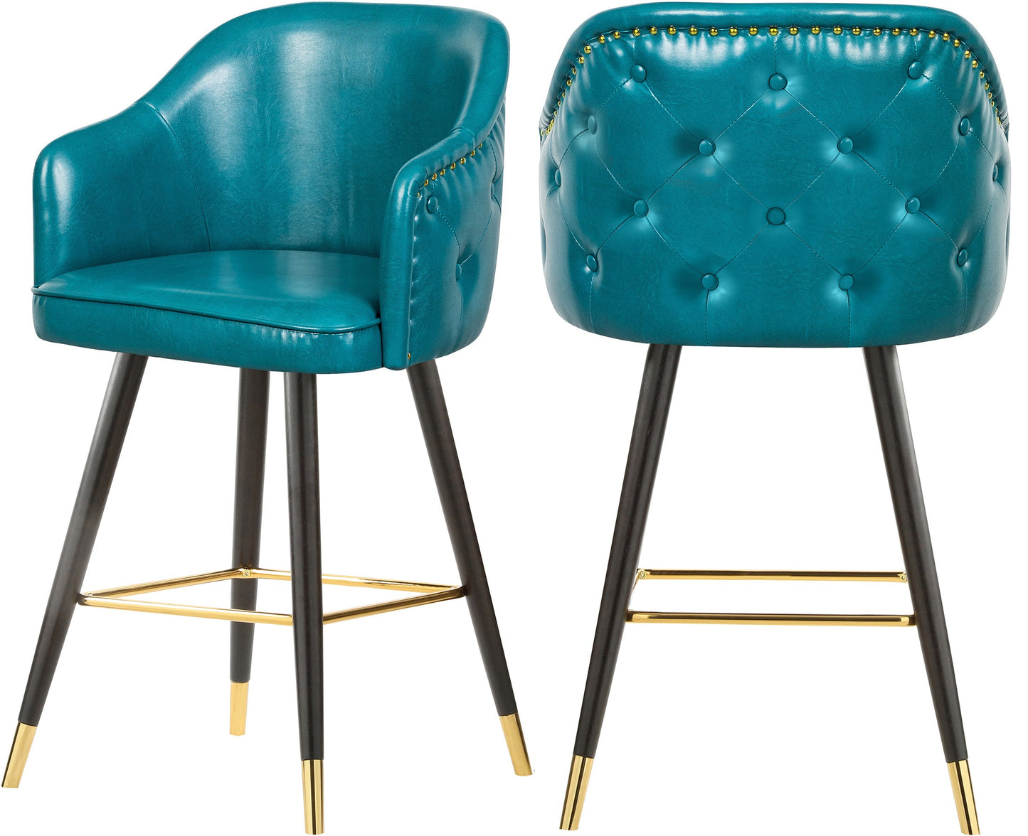 Barbosa Faux Leather Counter/Bar Stool